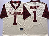 Oklahoma Sooners 1 Kyler Murray White 47 Game Winning Streak College Football Jersey,baseball caps,new era cap wholesale,wholesale hats